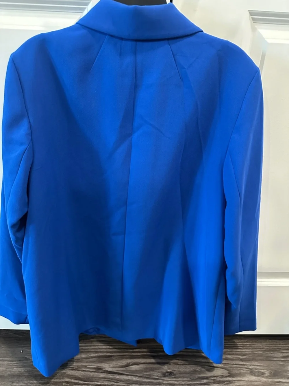 Nine West Bright Blue Double-Breasted Blazer - Picture 3 of 3
